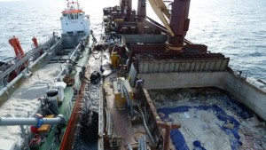 Five Oceans Salvage - Salvage operation MV ANGEL 1